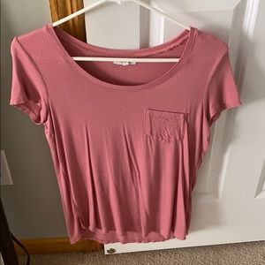 Pink tshirt with pocket!